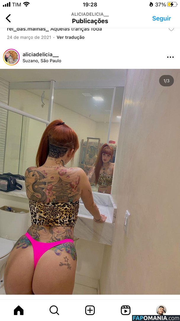 Alicia Delícia / aliciadelicia__ / caricia_cinema Nude OnlyFans  Leaked Photo #2