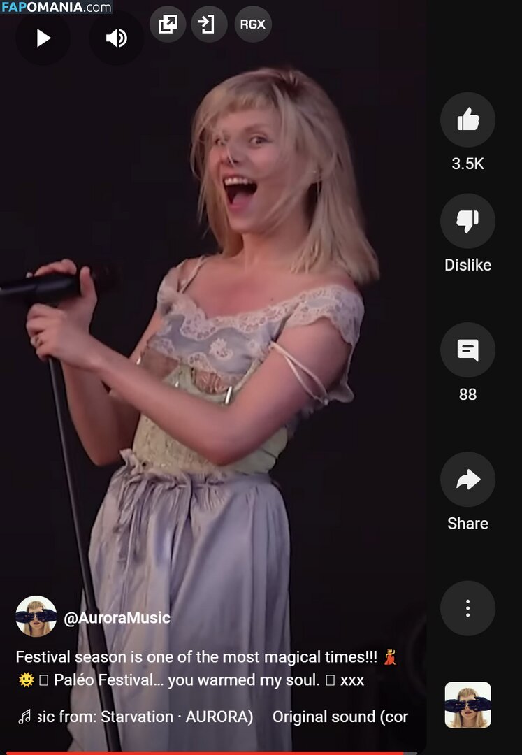 Aurora Aksnes / auroramusic / singer Nude OnlyFans  Leaked Photo #200