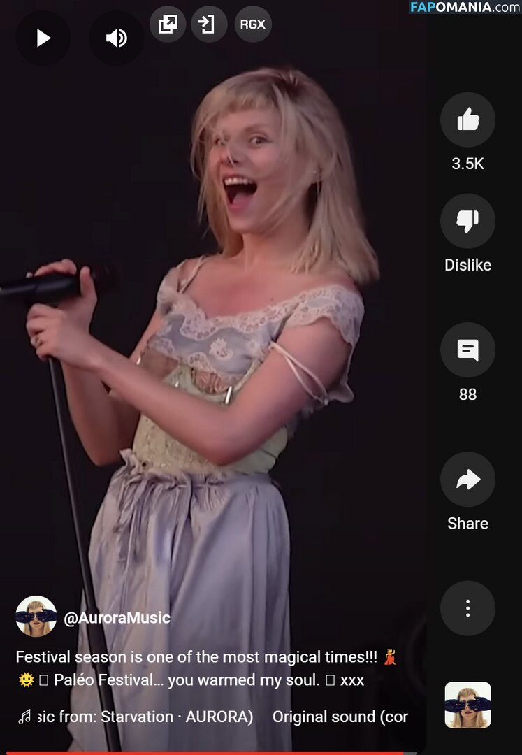 Aurora Aksnes / auroramusic / singer Nude OnlyFans  Leaked Photo #202