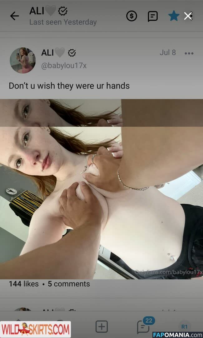 Alannah / Babylou17x / xnoulax Nude OnlyFans  Leaked Photo #59