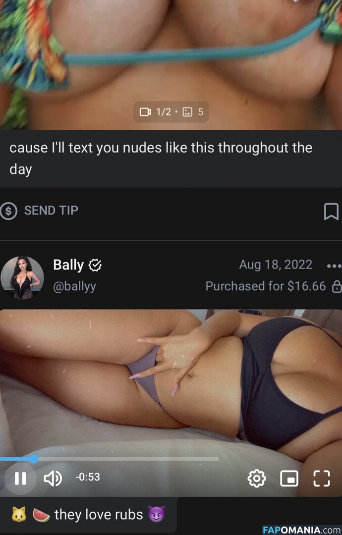 Ballyy / b.ballyy Nude OnlyFans  Leaked Photo #3