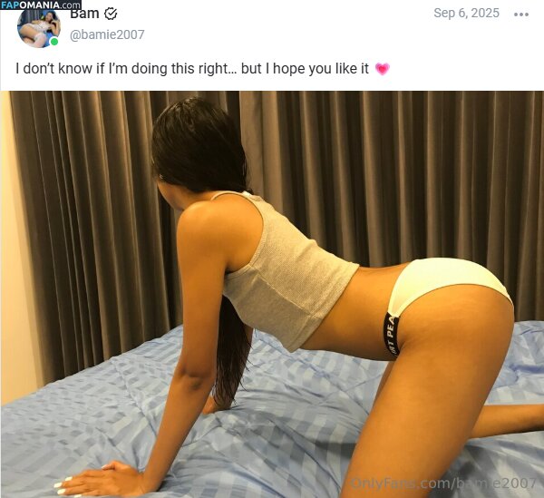 bamie07 / bamie2007 Nude OnlyFans  Leaked Photo #3