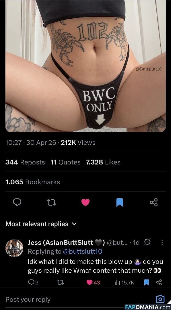 butt_slut / butt_slutt / buttslutt10 Nude OnlyFans  Leaked Photo #1