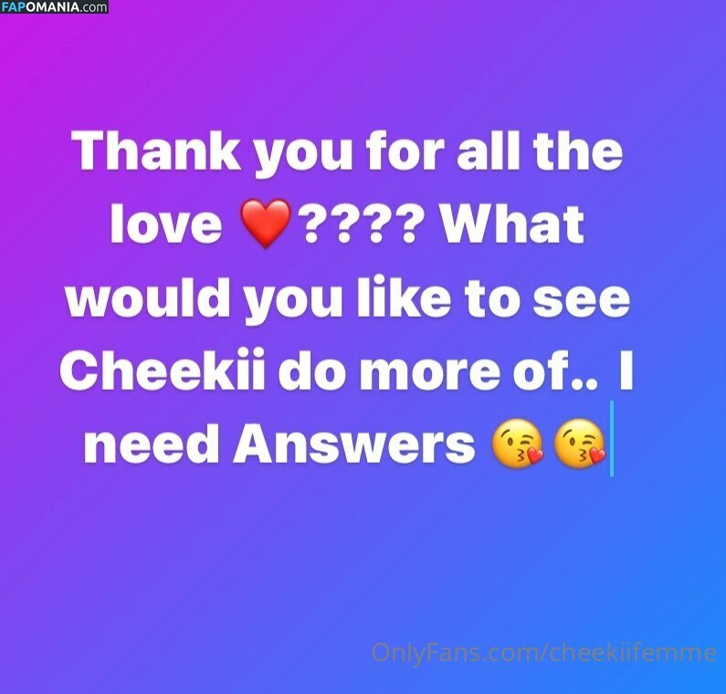 cheekiifemme Nude OnlyFans  Leaked Photo #24