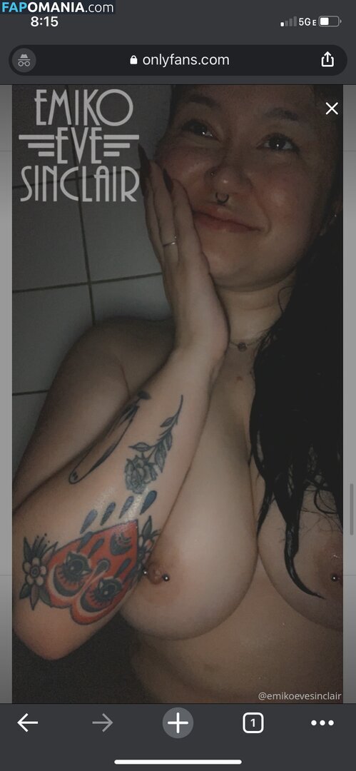 emikoevesinclair / katherine hershey / katie hershey / katieemiko3 / twitchywitchygoth Nude OnlyFans  Leaked Photo #7