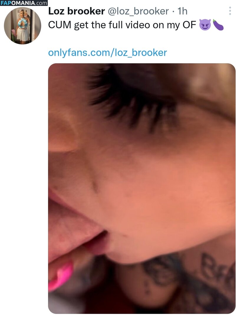 Loz Brooker Nude OnlyFans  Leaked Photo #1