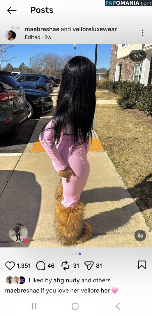 Maebreshae / nofilterkay Nude OnlyFans  Leaked Photo #3