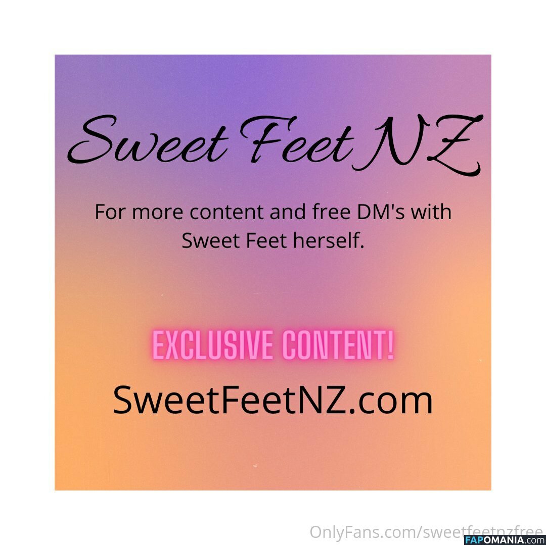 myfeetzsweet / sweetfeetnzfree Nude OnlyFans  Leaked Photo #5