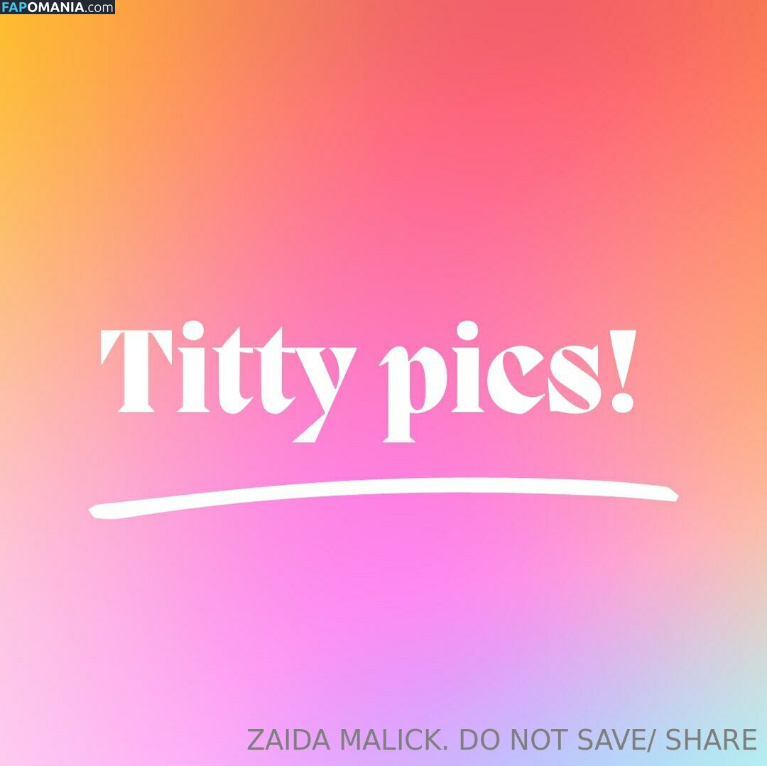 zaidamalick Nude OnlyFans  Leaked Photo #88