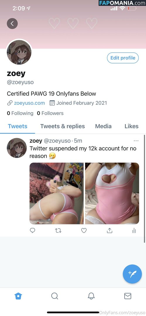 OmgZoey / zoey_uso / zoeyuso Nude OnlyFans  Leaked Photo #5
